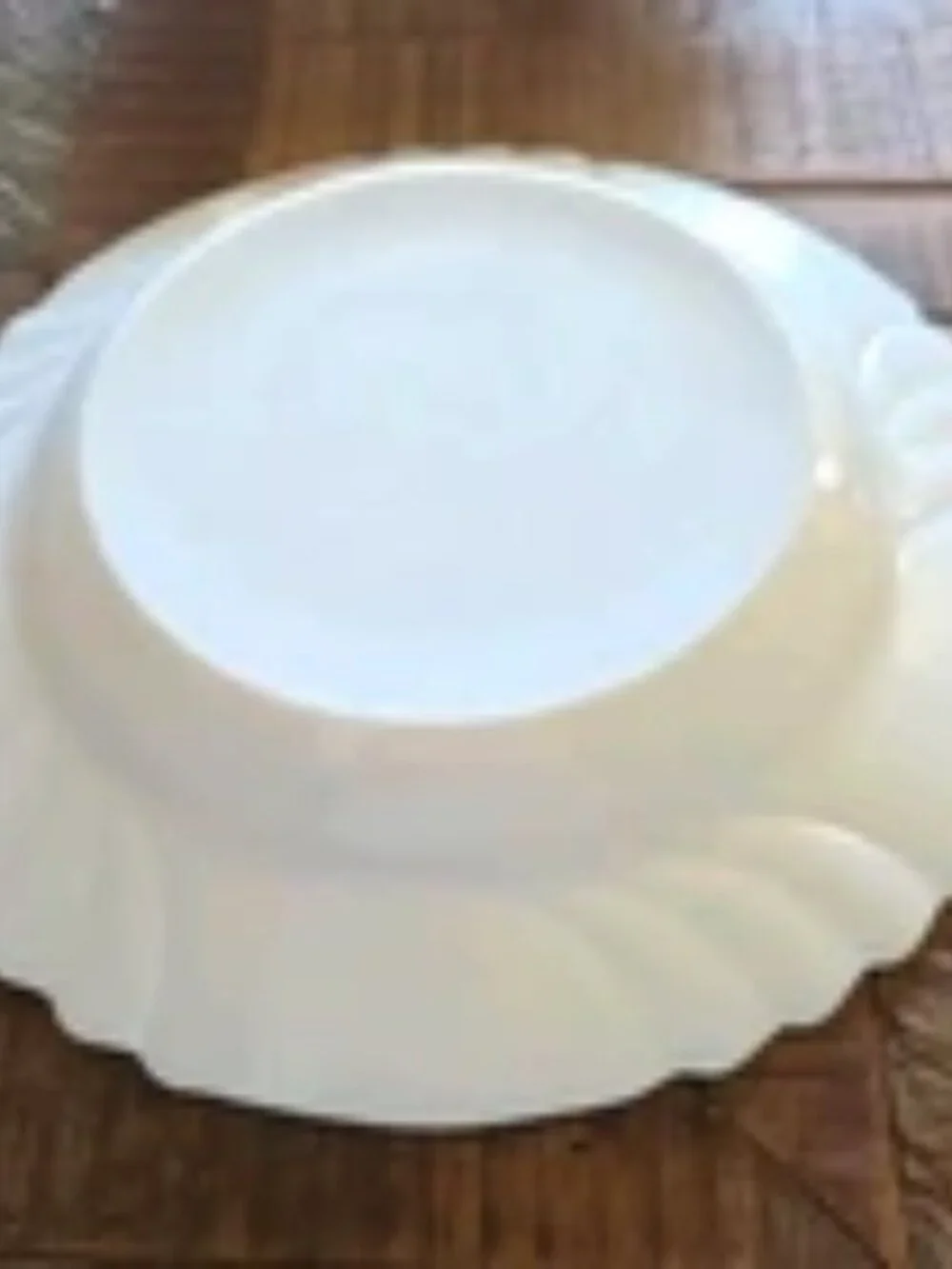Arcopal France Soup Bowl Bowls White Set of 4 Luminarc Trianon Ruffled Rim 9